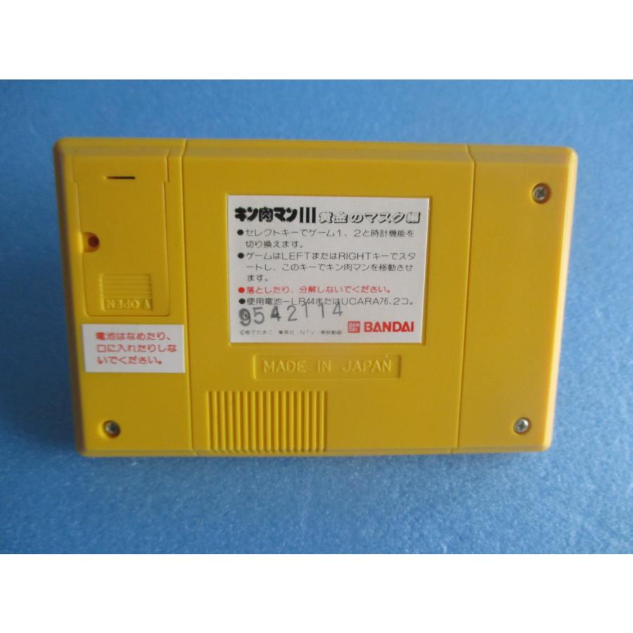 バンダイ LSIゲーム キン肉マン3 黄金のマスク編 【中古品】 : 昭和