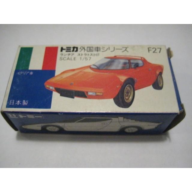 トミカ 外国車シリーズ F27 ランチア ストラトスHF（レッド） SCALE1