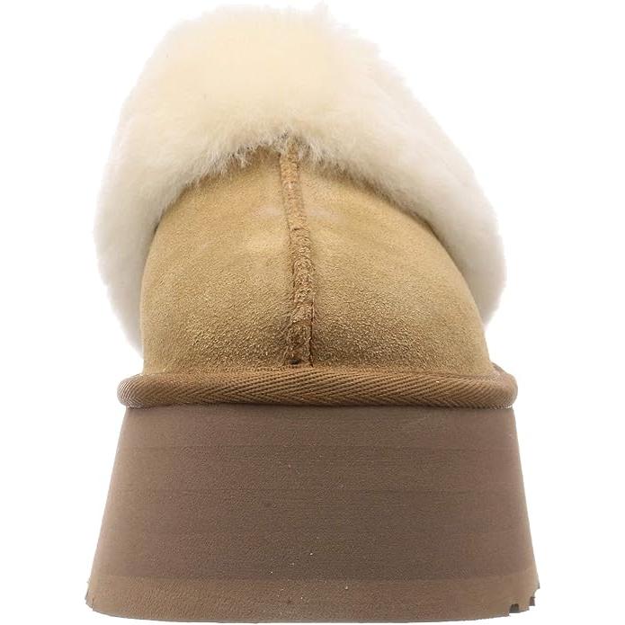 UGG（アグ） ファンケット チェスナット ファー サンダル レディース