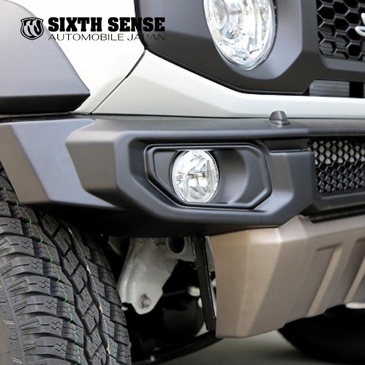 ジムニー ジムニーシエラ JB74 フロントバンパー 2色塗分け塗装済み