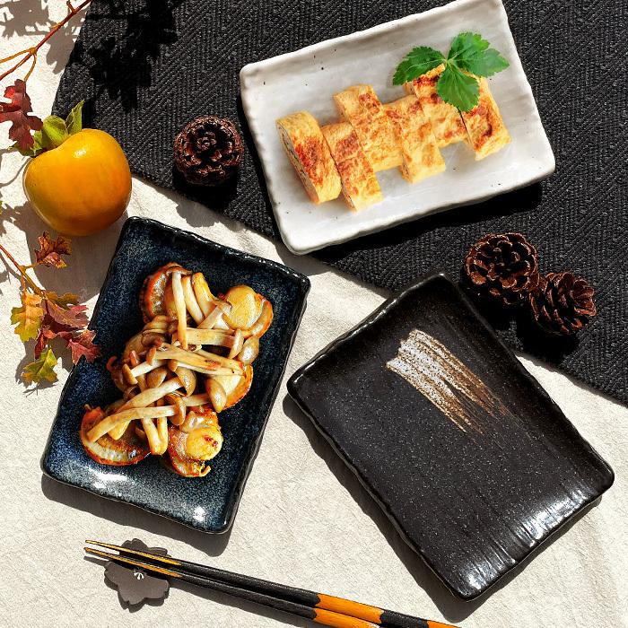 おうち居酒屋 選べる3色 TT 串物角皿 16cm 日本製 国産 美濃焼 陶磁器