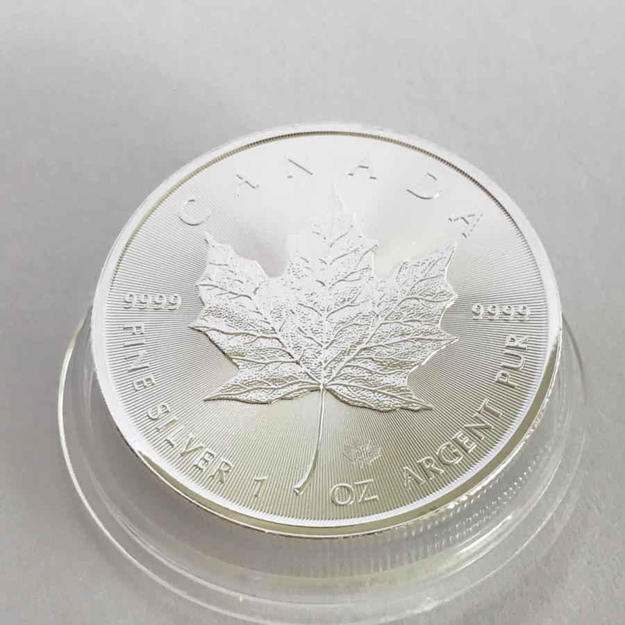 メイプルリーフ 銀貨 2021年 カナダ造幣局発行 1オンス : SILVER ROUND