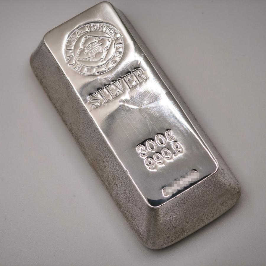 井島貴金属精錬 300g 銀地金 銀インゴット インゴット 銀 純銀