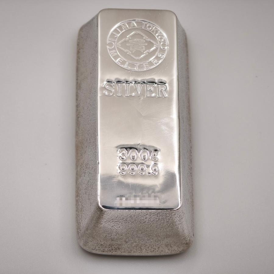 井島貴金属精錬 300g 銀地金 銀インゴット インゴット 銀 純銀