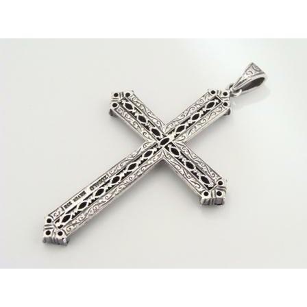 ZOCALO（ソカロ） アンティーク・マーカサイト・クロス・ペンダント