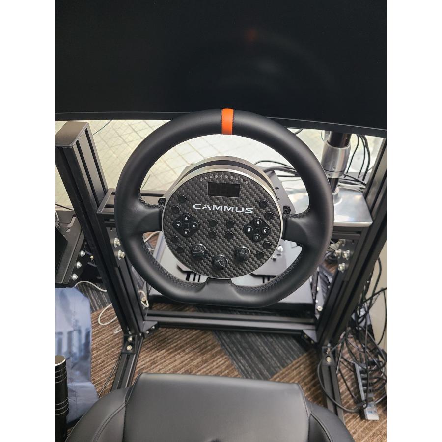 ドリフト向き Φ300 丸ハンドル仕様 CAMMUS 5Nmダイレクトドライブハン