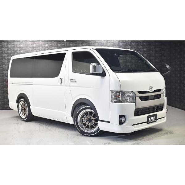 17インチ 6H139.7 8.5J+10〜+35 6穴 4本 ハイエース 2ピース ホイール