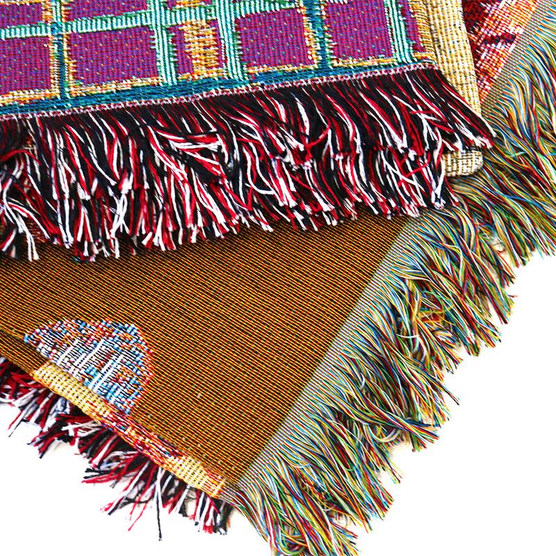 ナタリーレテ ラグ アニマル デザイン タペストリーラグ マルチカバー