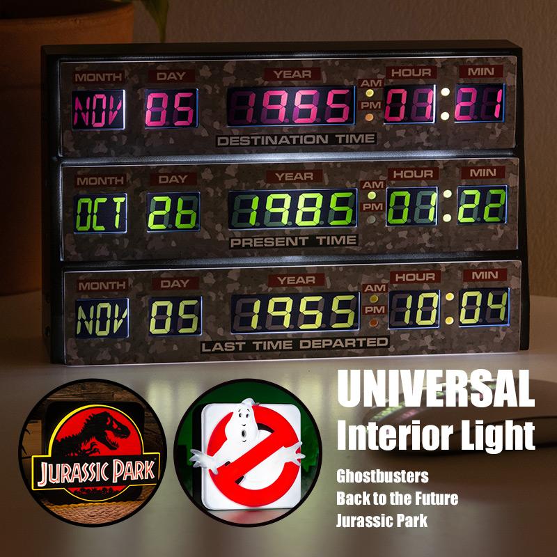 インテリアライト ユニバーサル バックトゥザフューチャー デロリアン