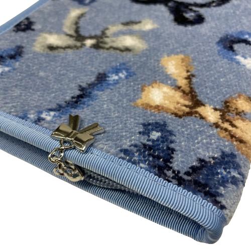 feiler（フェイラー） マルチケース フラッターリボン ライトブルー