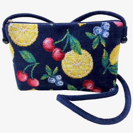 feiler（フェイラー） ショルダーバッグ ラフルッタ 紺 ネイビー