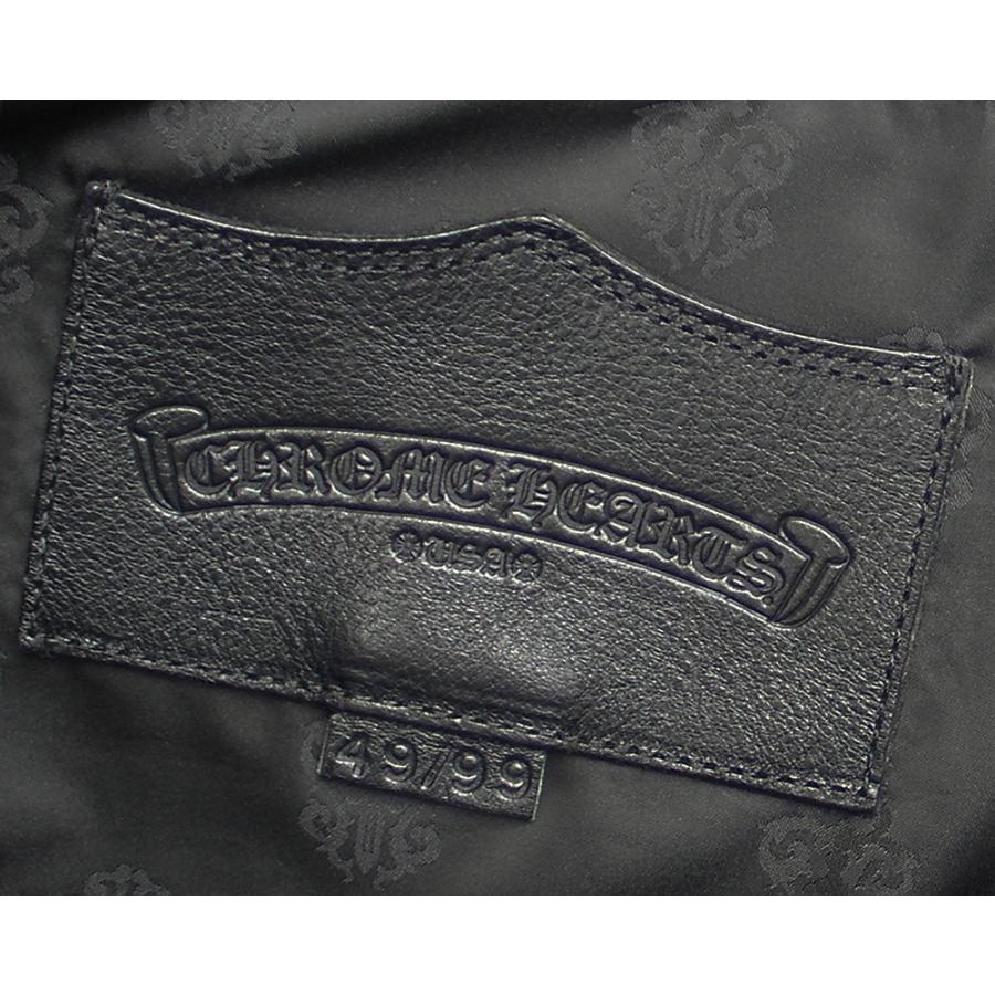 CHROME HEARTS LEATHER TOTE BAG AOYAMA 20th ANNIVERSARY クロム