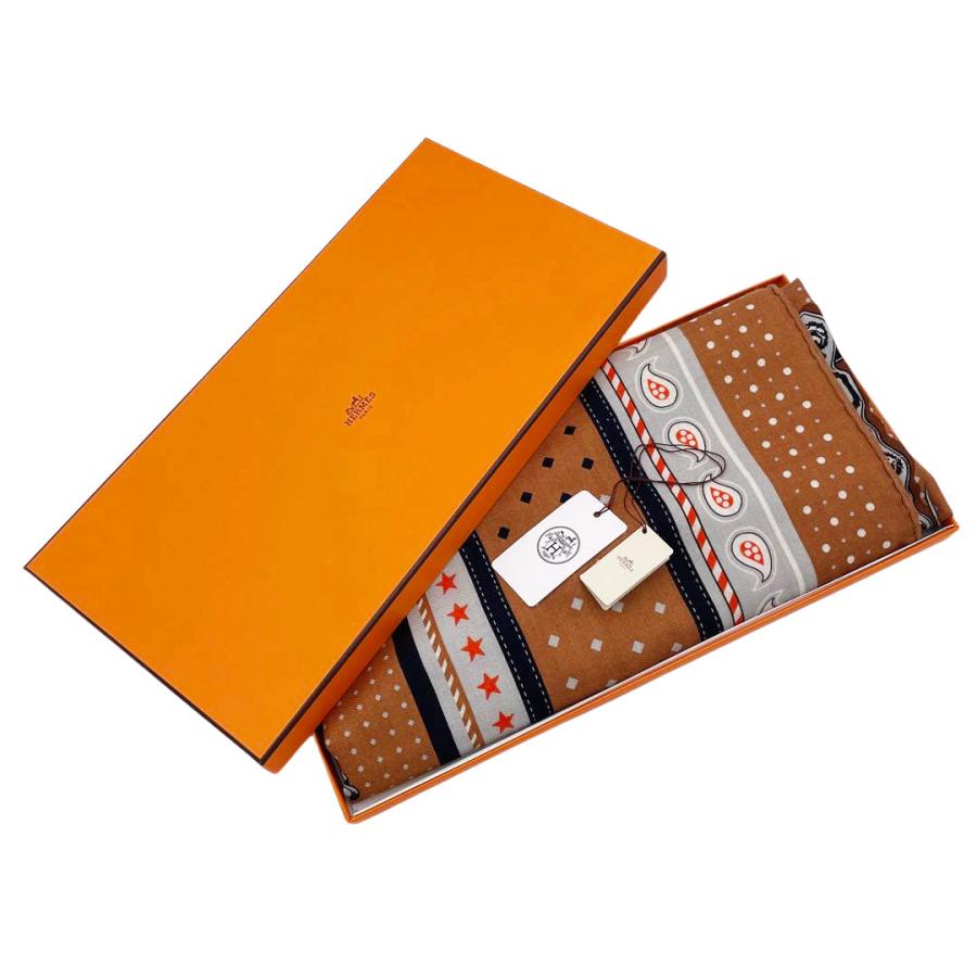 HERMES（エルメス） ショール カレジェアン140 カシシル 『宮廷の馬具