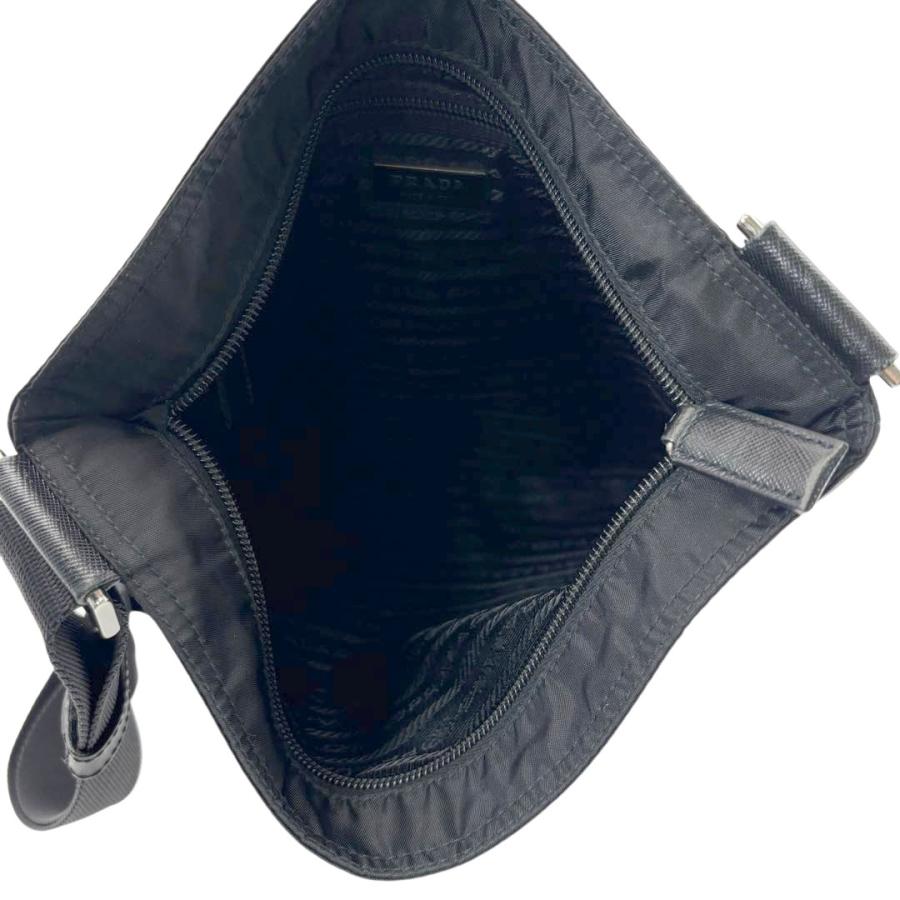 PRADA（プラダ） 斜めがけショルダーバッグ マチ無し テスートナイロン