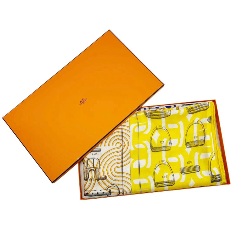 HERMES（エルメス） ショール カレジェアン140 カシシル 『Manufacture