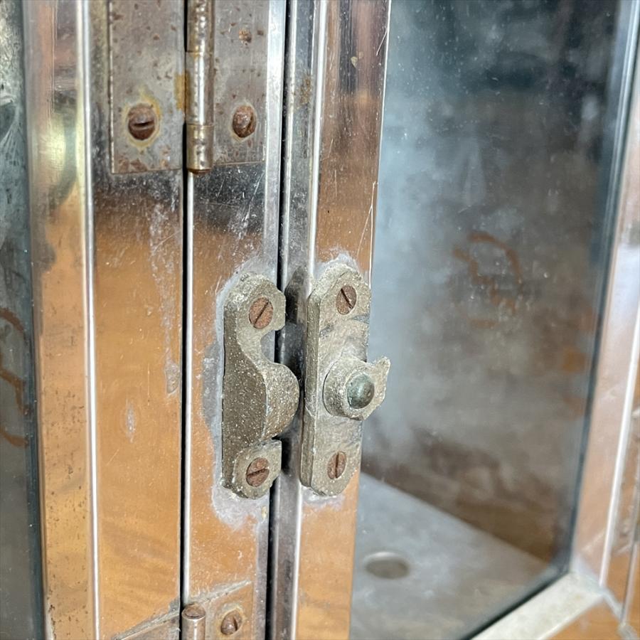 ヴィンテージ 昭和レトロ 乾物店 駄菓子屋 等のブリキとガラスの