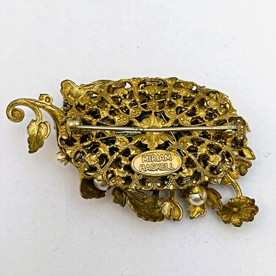 MIRIAM HASKELL（ミリアムハスケル） ヴィンテージ フラワーブローチ