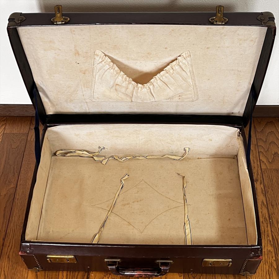 ヴィンテージ 昭和レトロ トランク スーツケース カギ無 : SK STORE