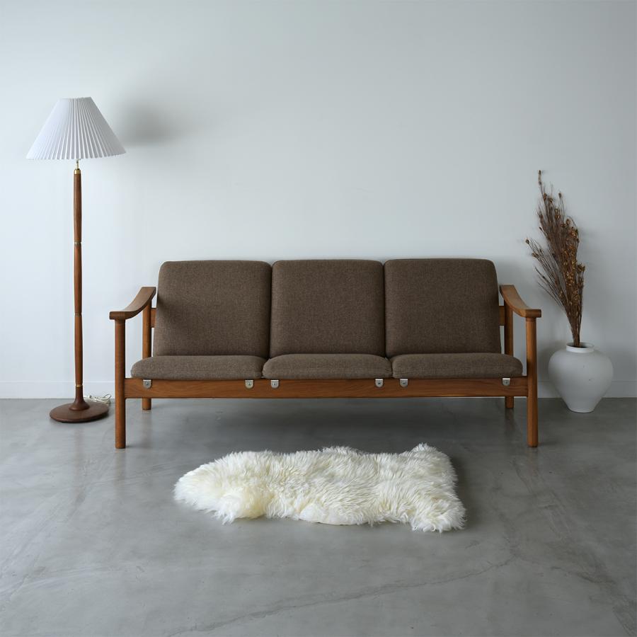 スリープテイラー ムートンラグ ラグ 高級天然 本革 60×90cm 厚手