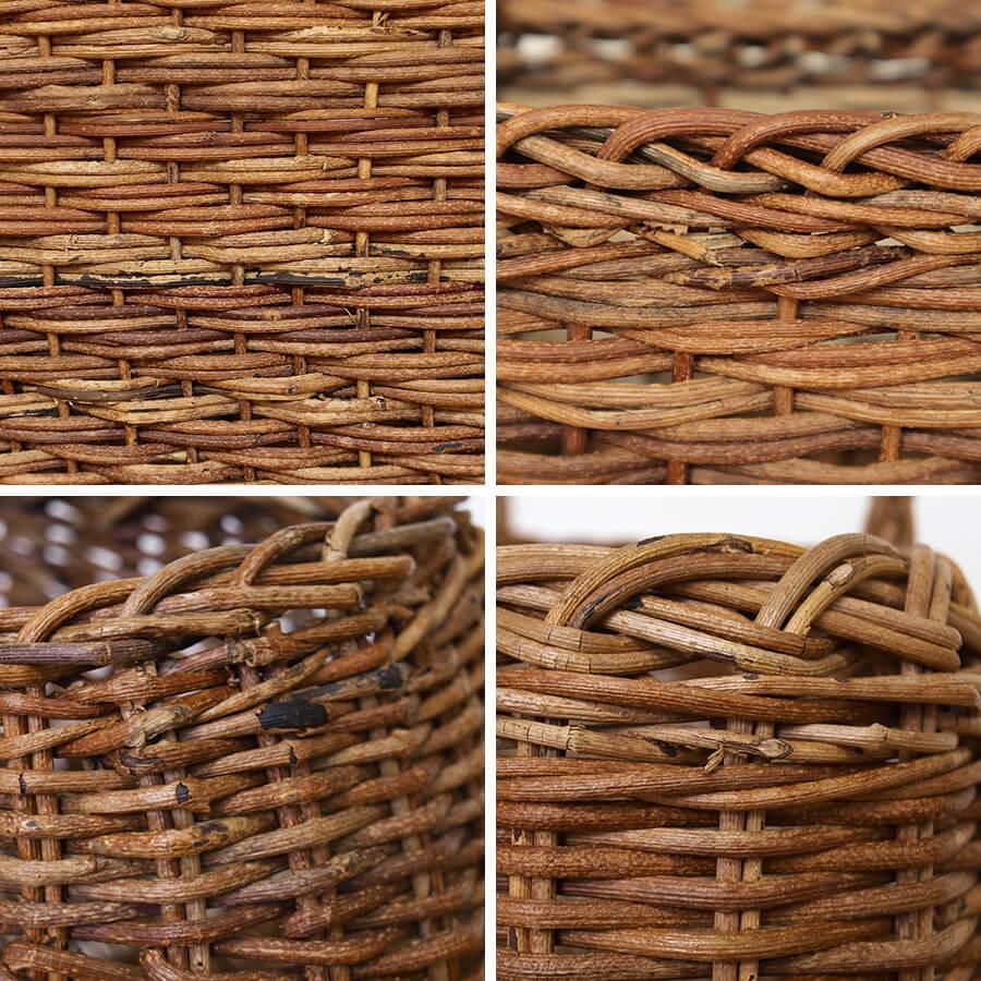 松野屋 日本製 あけび かごバッグ カゴ バスケット カゴバッグ 買い物