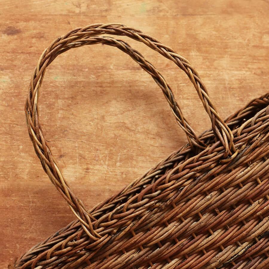 松野屋 日本製 あけび かごバッグ カゴ バスケット カゴバッグ 買い物