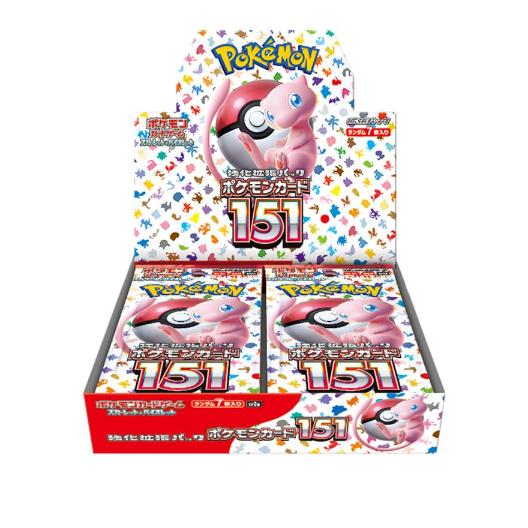 ポケモンカードゲーム 4月下旬再販分 ポケモンカード151 BOX（未開封品