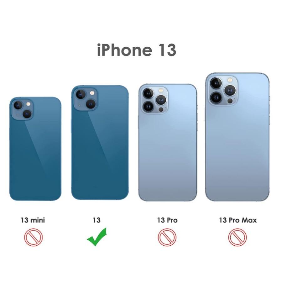 ブラック 黒 Apple iPhone 13 ケース 6.1インチ ストラップ シリコン