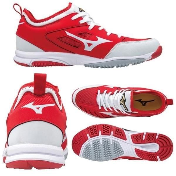 トレーニングシューズ ミズノ 紐式 メンズ レディス レッド ネイビー