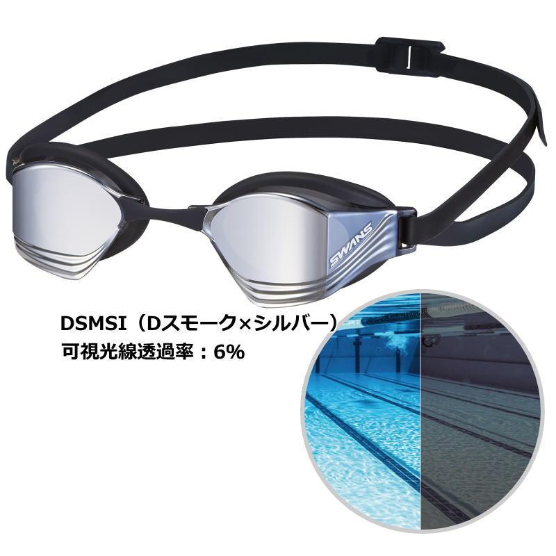 SWANS（スワンズ） ゴーグル メンズ スイミングゴーグル 競泳 水泳