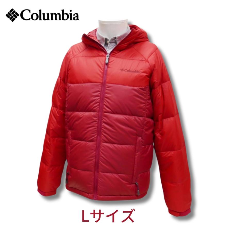 Columbia（コロンビア） メンズ RED-Lサイズ ダウンジャケット ロッカ