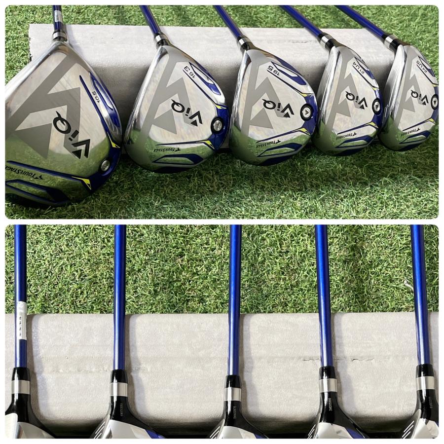 美品】TOURSTAGE ツアーステージ ViQ 現行モデル ゴルフクラブセット