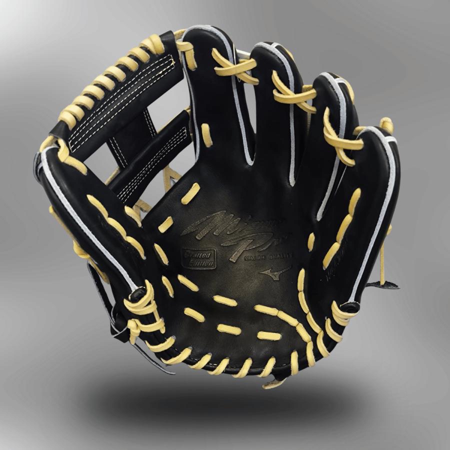 Mizuno Pro ミズノプロ 硬式 グローブ 長岡モデル 内野 波賀 日本製
