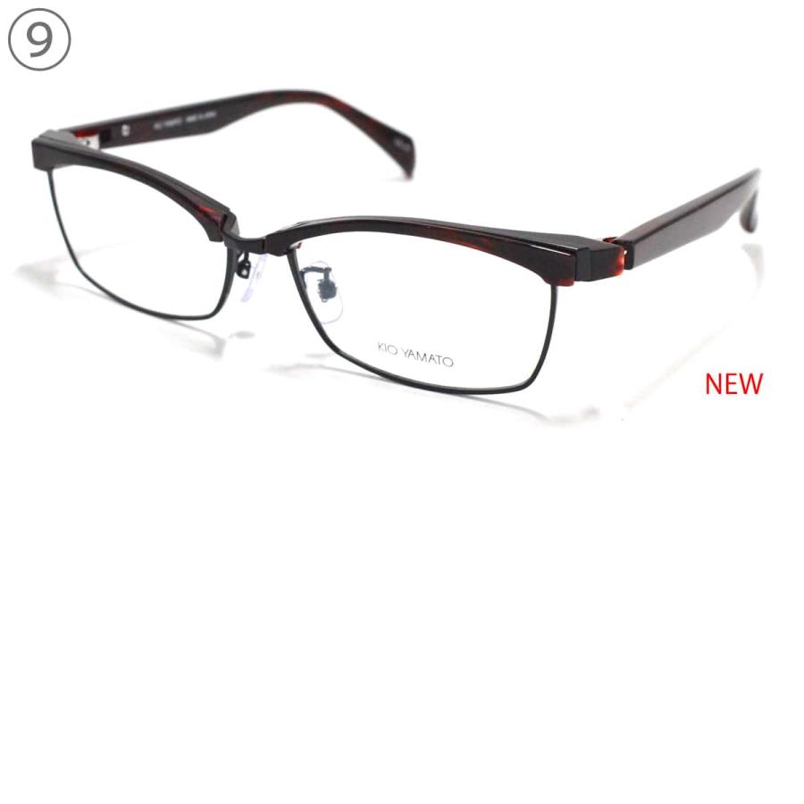 メガネフレーム キオヤマト KP-J29 55サイズ フルリム ブロー ブラック