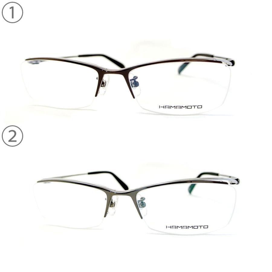 HAMAMOTO ハマモト メガネフレーム HT-101 55サイズ スクエア