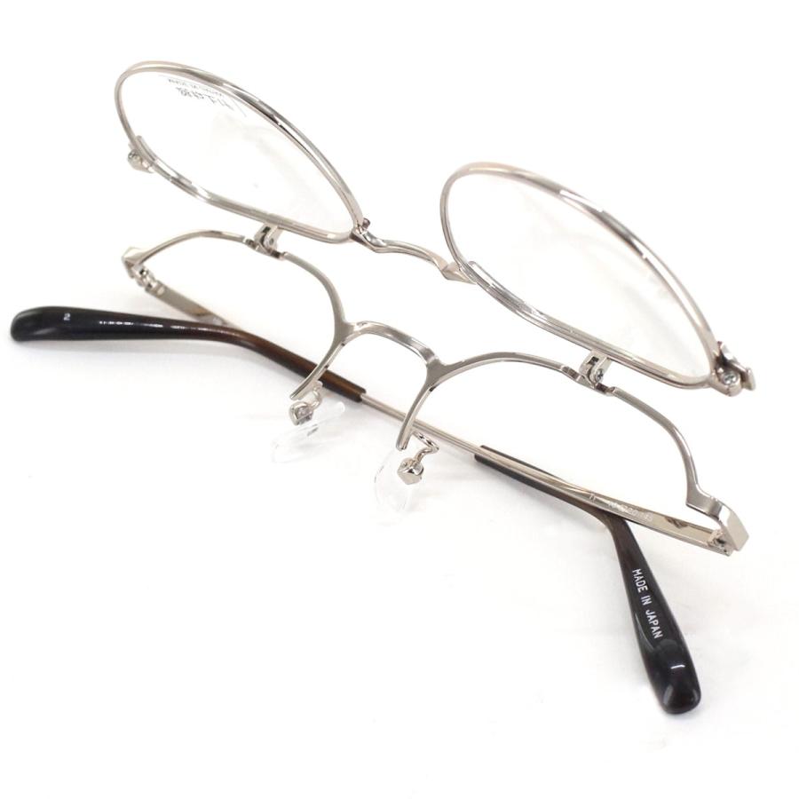 跳ね上げ式メガネ YBLabo23 ワイビーラボ YBL102 49サイズ ハネアゲ Z