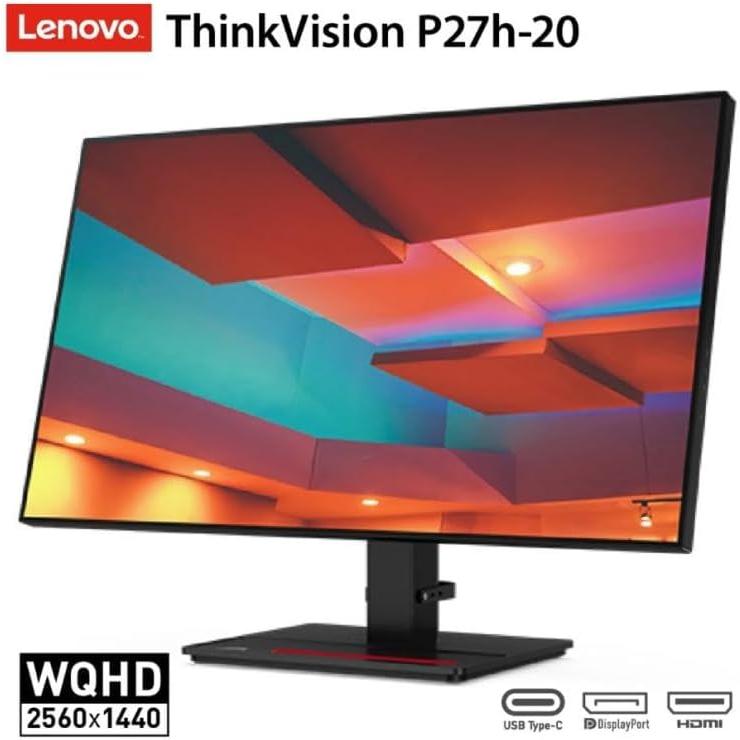 FlexScan 2020年モデル Lenovo P27h-20 ThinkVision 27インチ
