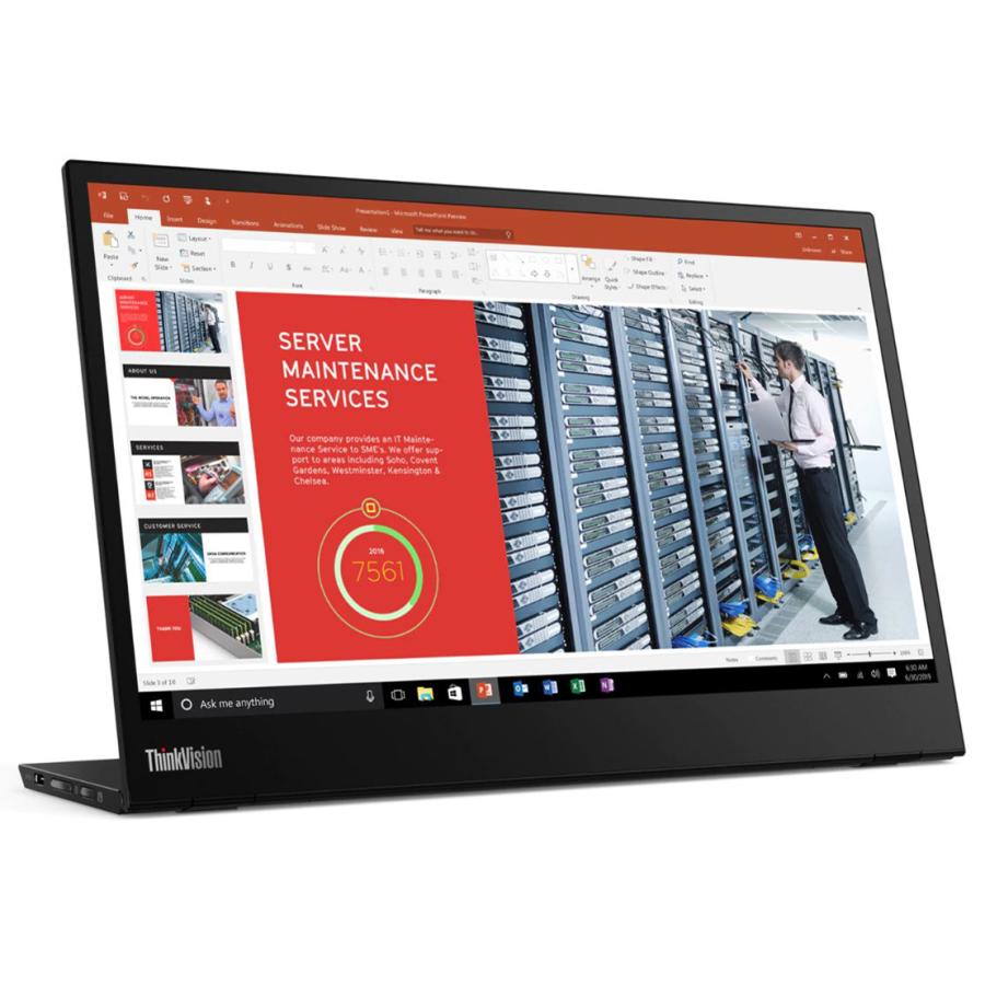 ThinkPad 美品 レノボ、14型フルHDモバイルモニター「ThinkVision M14