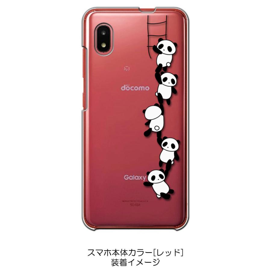 Galaxy A21 SC-42A SCV49 ギャラクシーA21 クリア ハードケース
