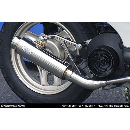 WirusWin Dio ディオ（AF62・AF68） ロッドサイレンサー マフラー