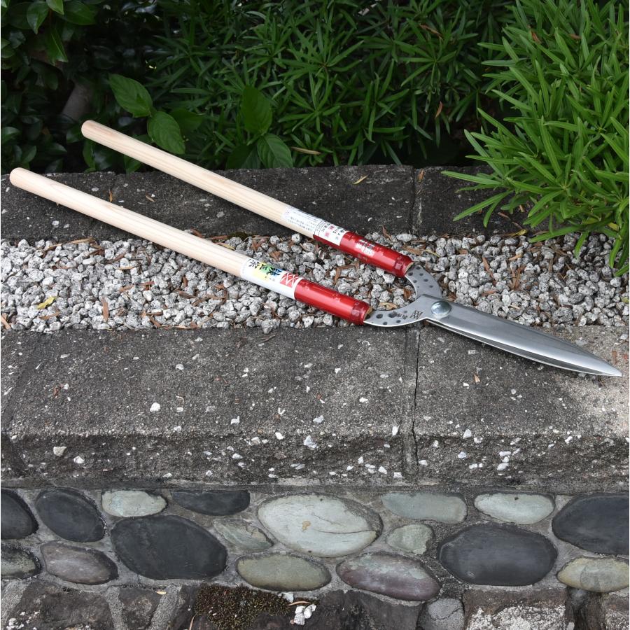 鋏正宗 プロ用 超軽量葉刈鋏 門型 210mm No115 白紙 強力 刈り込みばさ