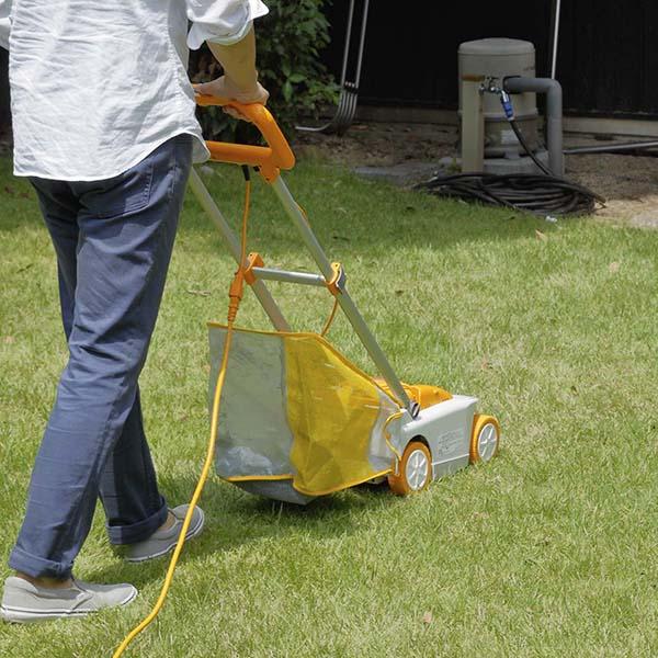 京セラ 電動 芝刈機 芝刈り機 ロータリー式 LMR-2300 草刈り 雑草対策