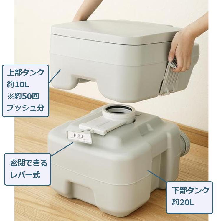 簡易トイレ 災害用 20L 災害用トイレ 災害用簡易トイレ ポータブル