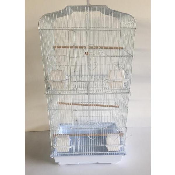 大型 鳥かご 白 黒 バードゲージ 鳥小屋 鳥カゴ ケージ 鳥籠 : S.S net