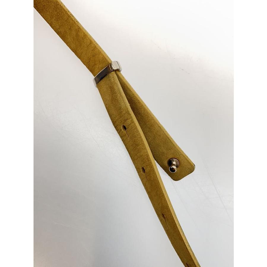 TOGA PULLA◇DOUBLE BUCKLE BELT/ベルト/レザー/CML/無地/レディース