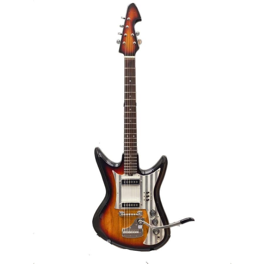Teisco◇K-2L/ビザールギター/ソフトケース付属/1960s/サンバースト