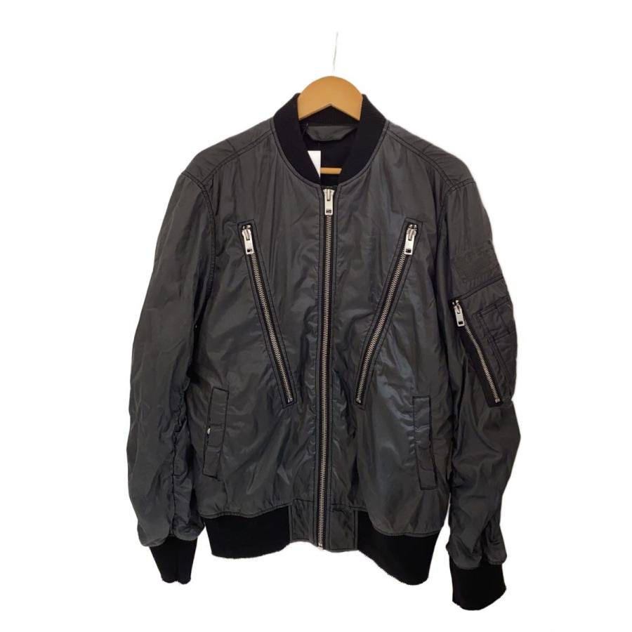 DIESEL◇ボンバージャケット/ma-1/ミリタリージャケット/M/ナイロン