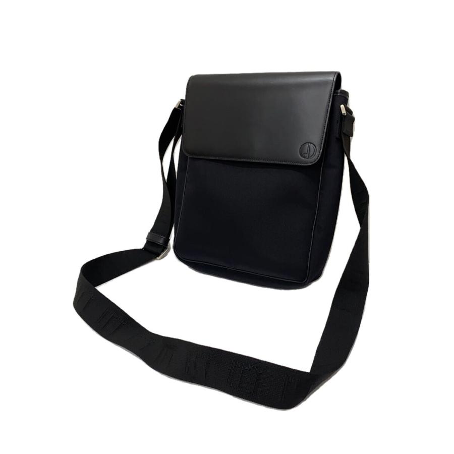 dunhill◇ショルダーバッグ/レザー/BLK : セカンドストリートYahoo!店
