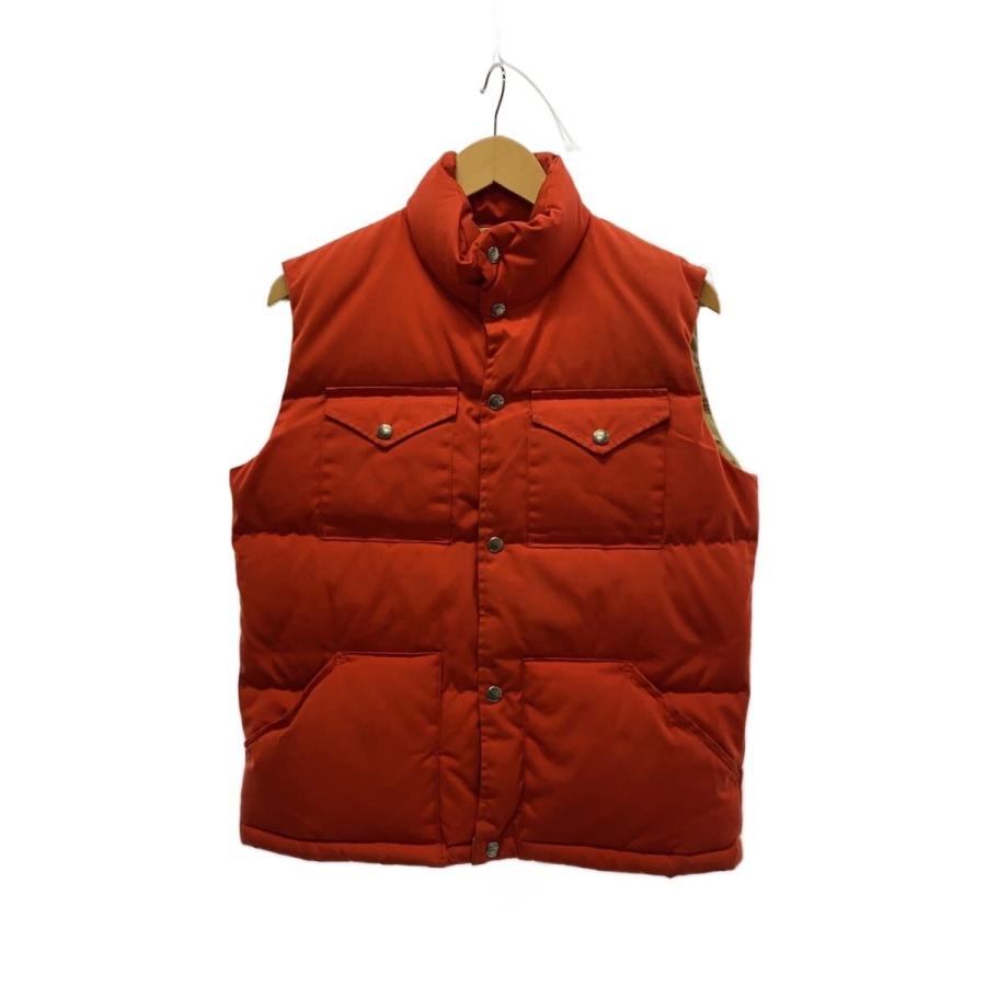THE NORTH FACE◇70s〜80s/茶タグ/usa製/ダウンベスト/S/ポリエステル