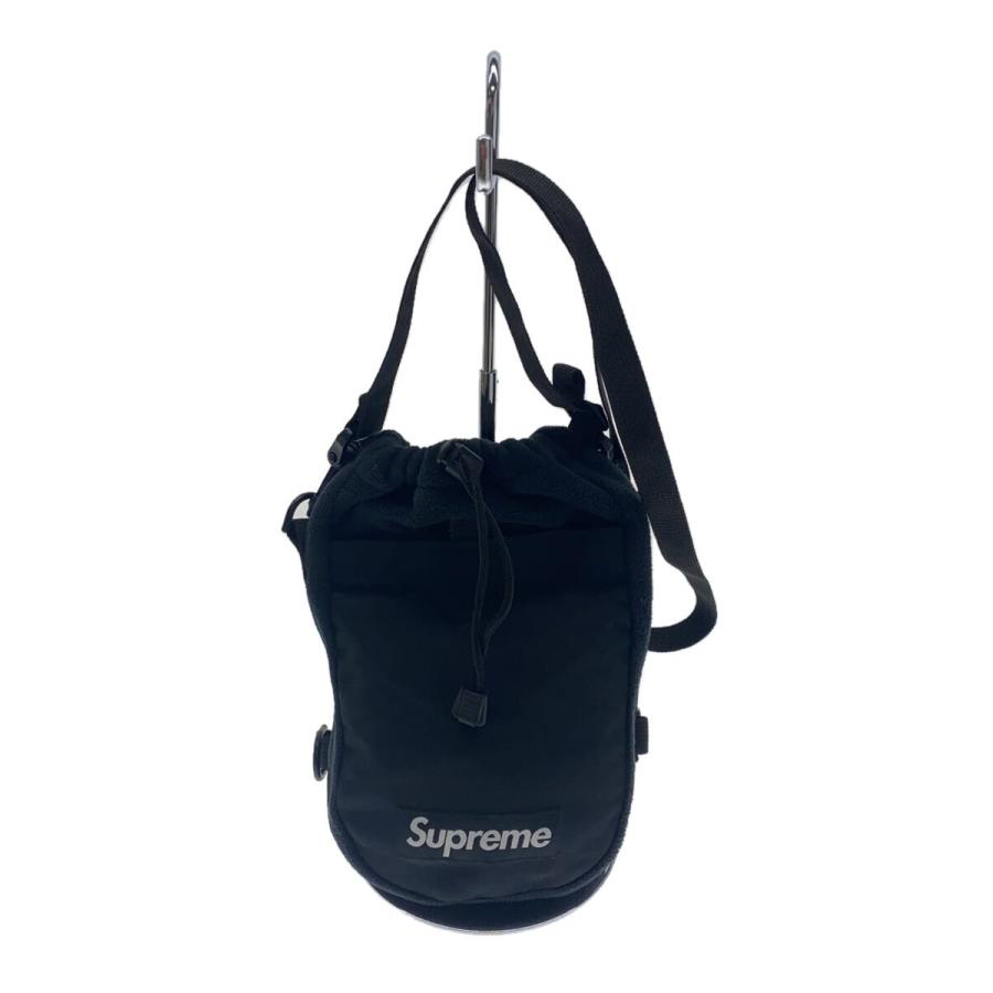 Supreme◇24FW/POLARTEC SLING BAG/ショルダーバッグ/ポリエステル/BLK