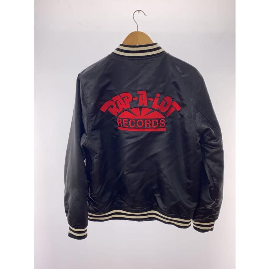 Supreme◇スタジャン/L/ポリエステル/ブラック : セカンドストリート